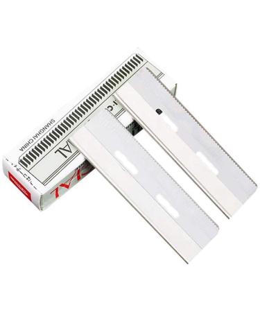 Eyebrow Blade Eyebrow Razor 50 pcs Blade Stainless Steel eyebrow trimmer Blade Brow Shaving Trimmers Hair Removal Scraper for Men and Women Grooming Shavers