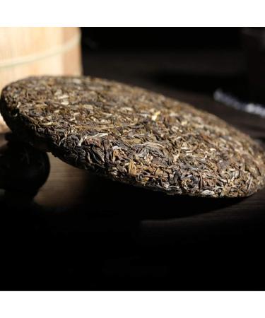 HELLOYOUNG 357g G teau de th Puerh cru vieilli du Yunnan chinois fabriqu partir de feuilles de vieux arbres sans additifs alimentaires verts avec un go t d licat et soyeux - Buy Online on GoSupps.com