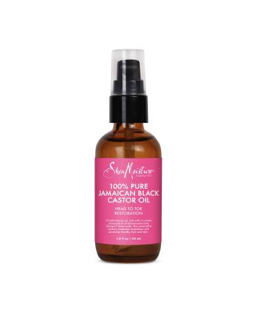 SheaMoisture Head To Toe Oil and Hair Oil for Dry Hair and Skin Jamaican Black Castor Oil Paraben Free Hair Oil  Body Oil 1.8 oz 1.8 Fl Oz (Pack of 1) - Buy Online on GoSupps.com
