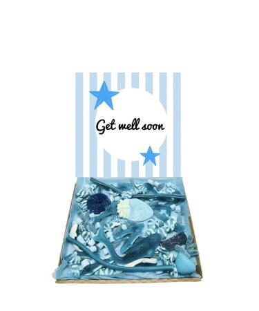 Get Well Gift Pick n Mix 300 G Blue Sweet Selection Box Hamper