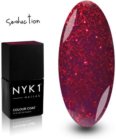 NYK1 NAILAC - SEDUCTION - Professional Gel Nail Polish - UV and LED Drying - Quick Soak Off Gel Polish 10ml - Over 100 Gel Nail Polish Nailac Colours to Choose From! - Buy Online on GoSupps.com