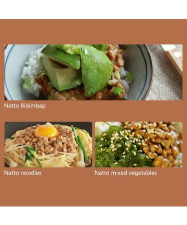 Nattomoto Starter: Japanese NATTO Fermented Soybean Powder for Health | 10 Pieces of Active Bacillus Subtilis NATTO Bacteria - Buy Online on GoSupps.com