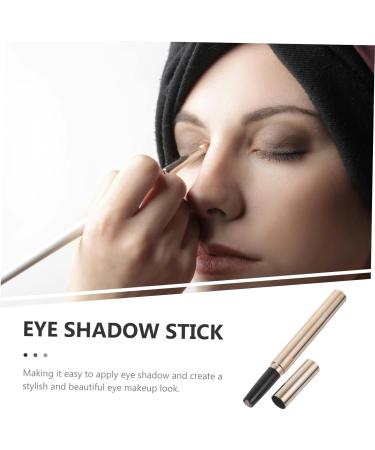 DRESSOOS Eye Shadow Stick Double Ended Eye Shadow Pen Eyeshadow Eye Makeup Stick Eye Makeup Brush Highlight Tool Eye Shadow Pens 1 count (Pack of 1) Black - Buy Online on GoSupps.com