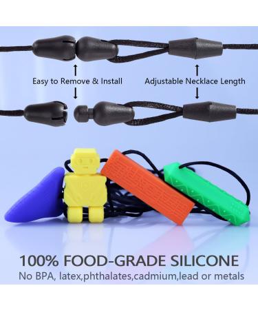 Colonet Sensory Silicone Teething Ring for Kids with ADHD & Autism | Biting Relief & Speech Therapy Aid | Perfect for Boys & Girls - Buy Online on GoSupps.com
