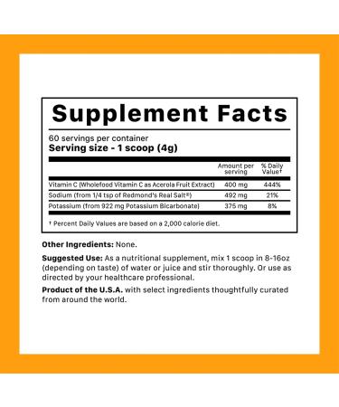 Jigsaw Health Adrenal Cocktail with Wholefood Vitamin C - 8.57 oz | Boost Energy & Immunity - Buy Online on GoSupps.com