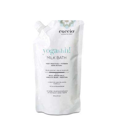 Cuccio Somatology Yogahhh Milk Bath - Restores Moisture to Dry Skin - Draws Out Discomfort from Sore  Swollen Muscles - Removes Excess Sweat from Pores - Exfoliates The Skin - Paraben Free - 16 oz - Buy Online on GoSupps.com