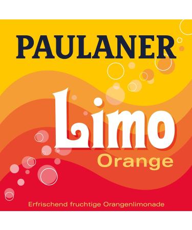 Buy Paulaner Limo Orange - Refreshing Orange-Flavored Soft Drink (24x0.33L) | International Shipping Available - Buy Online on GoSupps.com
