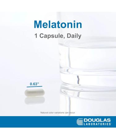 Douglas Laboratories Melatonin 3 mg | Supports Sleep/Wake Cycles | 60 Capsules - Buy Online on GoSupps.com