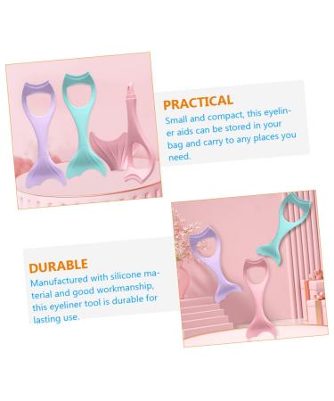 4pcs Mascara Brush Set | Easy Makeup Tools for Eyeliner & Eye Cosmetics | Silicone Makeup Brushes for Women - Buy Online on GoSupps.com