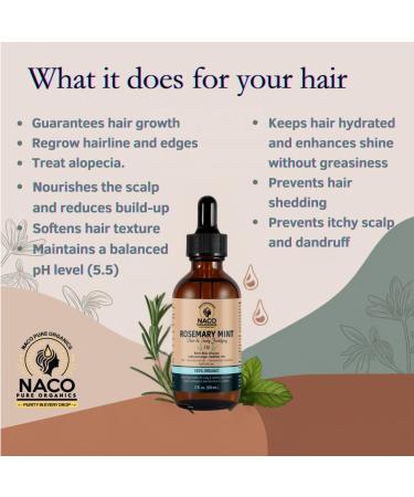Hair Growth & Scalp Nourishing Oil - Rosemary Biotin Avocado & Argan - 600ml for Strong Moisturized Hair | International Shipping - Buy Online on GoSupps.com
