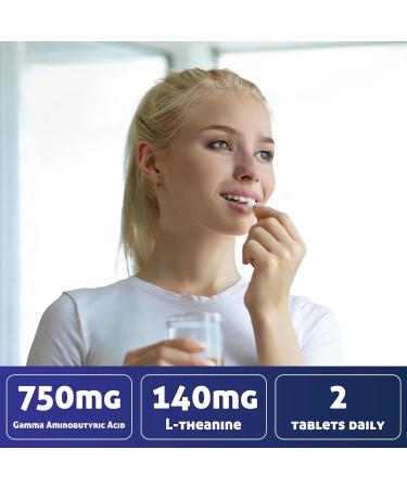 Oopeatol GABA 750mg with L-Theanine & Magnesium | Natural Supplement for Relieve The Pressure, Relaxation & Calm Focus | 60 Veggie Capsules - Buy Online on GoSupps.com