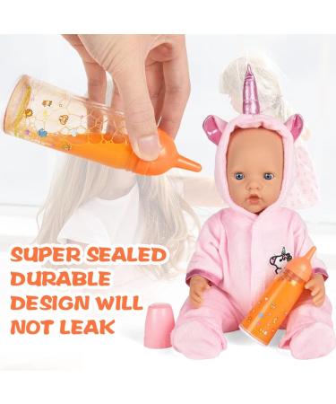Aolso Magic Baby Doll Milk Bottle - Baby Doll Feeding Accessories for Small Hands - Perfect Gift for Boys and Girls - Buy Online on GoSupps.com