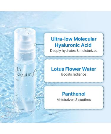 Skin Refreshing Hyaluronic Acid Face Mist - Hydrating & Plumping 100ml | Boost Your Glow - Buy Online on GoSupps.com