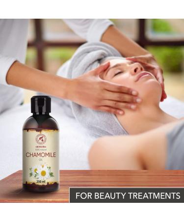 Chamomile Oil 250ml - Natural Hair & Skin Care Essential - Pure Chamomile Oil for Body & Hair Benefits - Buy Online on GoSupps.com