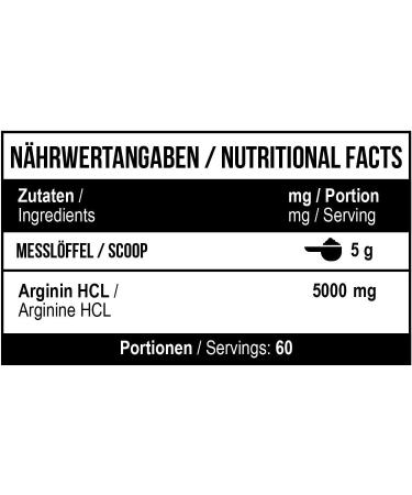 Buy Arginine HCL 300g Unflavored - Premium Quality for Enhanced Performance | International Shipping - Buy Online on GoSupps.com