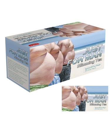 Herbal Detox Tea Satchets for Men - Natural Detox Tea Bags Body Cleanse for Belly Fat - Night and Day