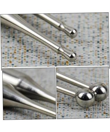 Fomiyes 2ST Ear Cleaner & Massage Device | Acupuncture Ear Massager | Rustproof Steel Footproof | Home Acupuncture Pen | 2pcs - Buy Online on GoSupps.com