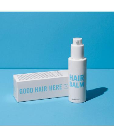 Hairstory Leave In Conditioning Balm for Curly Hair - 4oz Bottle | Frizz Control, Hydration, and Breakage Protection | Natural Ingredients, Sulfate-Free - Buy Online on GoSupps.com