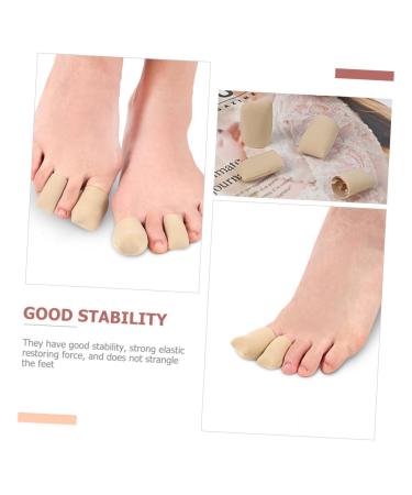4 Pcs Toe Protectors | Silicone & Nylon Toe Scuffs Anti-Wear Covers for Split Toes | International Shipping - Buy Online on GoSupps.com