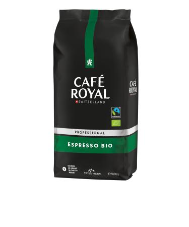 Caf Royal Royal Espresso Organic Fairtrade Max Havelaar Professional Line Coffee Beans 1 kg
