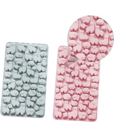 Milisten 2pcs Chocolate Silicone Mold Jelly Chocolate Candy Molds Animal Soap Molds 3D Resin Molds Alpaca Candle Molds Cake Baking Pan Alpaca-Shape Mold Chocolate Mold Silica Gel Lollipop 23.2X12.9X1.1CM Random Color - Buy Online on GoSupps.com