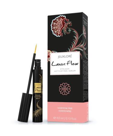 Jeuxlor - Lanox Fleur Eyelash Care Complex - eyelash care pen as an eyelash serum addition - with castor oil & vitamin E for beautiful healthy eyelashes and eyebrows - 8 ml - Buy Online on GoSupps.com