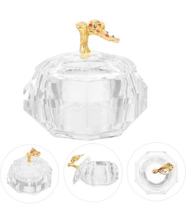 Healeved Glass Nail Cup Nail Dish Bowl Nail Cups Nail Art Tools Dappen Dish Glass Dish for Acrylic Nails Nail Dish Cup Nail Dish with Lids Acrylic Nail Supplies Thicken Metal Saucer Cup - Buy Online on GoSupps.com