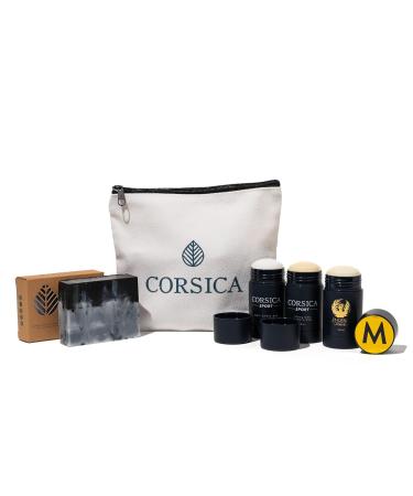 Buy Corsica Lotion Bar & Bath Soap Set - Ultimate Nourishing Body Care for Men | International Shipping Available - Buy Online on GoSupps.com