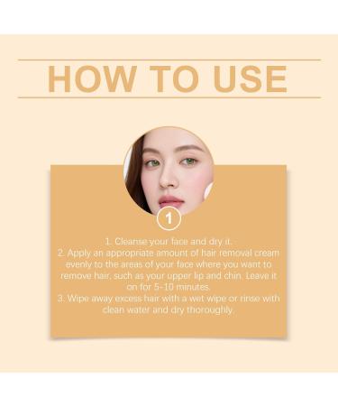  XUSHAOLUN Set of 3 facial hair removal creams for women: upper lip hair removal cream facial hair removal balm with soft skin and exfoliating scrub for sensitive skin. - Buy Online on GoSupps.com