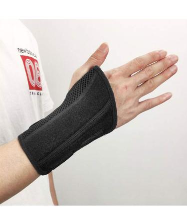 Buy Healifty Sports Wrist Brace - Breathable Night Splint & Support for Wrist Sprains | Adjustable Stability Belt - Best for Athletes & Recovery - 19.5x18cm Black - Buy Online on GoSupps.com