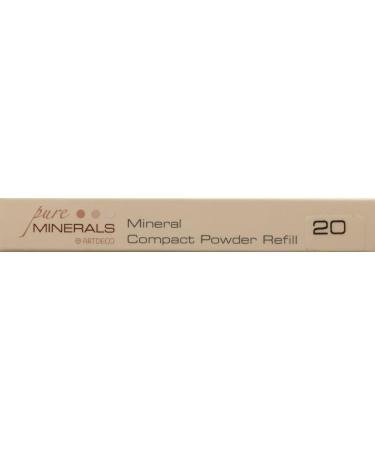 Artdeco Refill Compact Mineral Powder 20 Neutral Beige 9 g - Buy Online on GoSupps.com