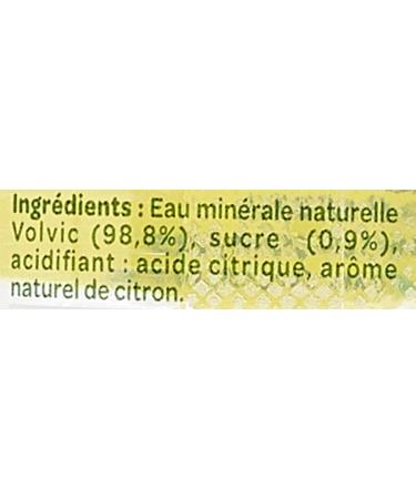Volvic ZEST Lemon Water Drink Pack of 6 Bottles x 50 cl - Buy Online on GoSupps.com