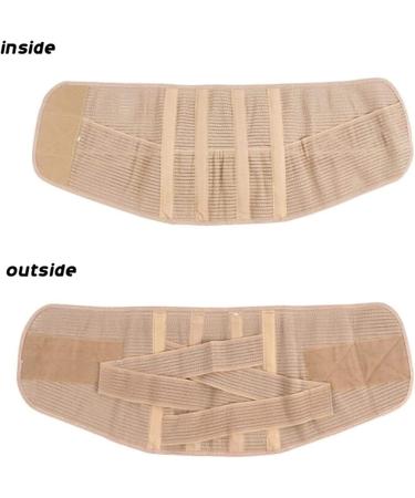 Adjustable Lumbar Support Belts | Relief for Back Pain Herniated Disc & Sciatica | Sexy Slimming Heating Belts in Beige - Buy Online on GoSupps.com