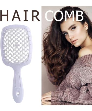 Comb Fluffy Shaped Comb Mesh Comb Wide Tooth Air Cushion Comb Massage Hair Brush Styling Tool Wide Tooth Comb (Color : White) - Buy Online on GoSupps.com