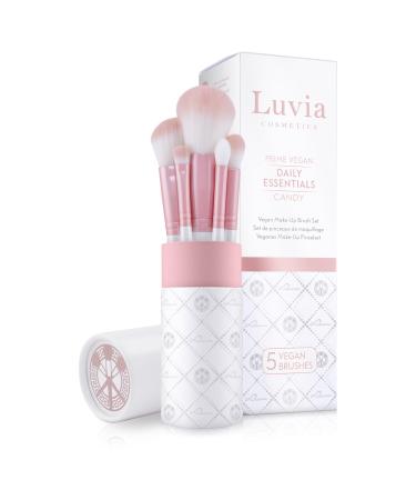 Make-up brush set Luvia Daily Essentials Brush Set powder and eye brush set 5 vegan cosmetic brushes - Buy Online on GoSupps.com