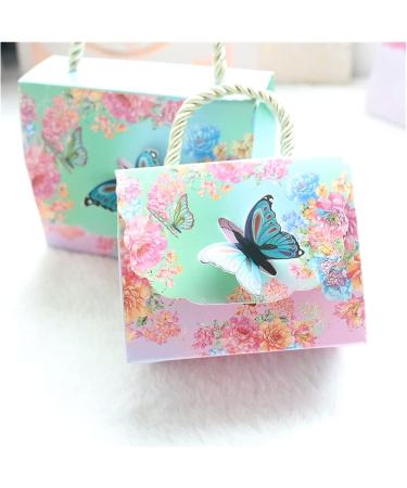 HARPERJOAN Candy Box 10pcs Beautiful Butterfly And Flower Wedding Candy Box Candy Bag Baby Shower Wedding Gift(Color : As Pictured Size : 9x7x4cm) 1 count (Pack of 1) As Pictured - Buy Online on GoSupps.com