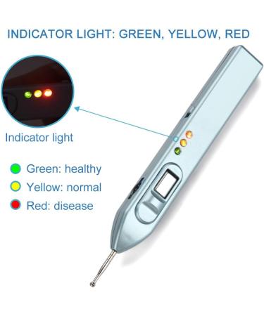 Automatic Ear Detection Pen - Point Detector for Acupressure & Auricular Therapy | International Shipping - Buy Online on GoSupps.com