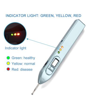 Automatic EarPoint Detector Pen - Health Reflection Acupressure Aid User-Friendly & Sensitive Point Locator - Buy Online on GoSupps.com