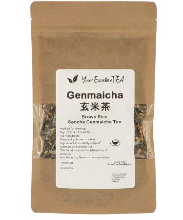 Your ExcellenTEA - Genmaicha Brown Rice Sencha Green Loose Leaf Tea Japanese Style 200g