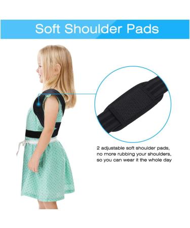 Posture Corrector for Kids | Back Brace & Trainer for Better Posture - Improve Slouch & Prevent Humpback - Buy Online on GoSupps.com