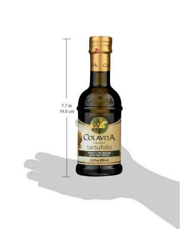 Colavita Tartufolio White Truffle Flavored Extra Virgin Olive Oil 8.5oz - Glass Bottle - Buy Online on GoSupps.com