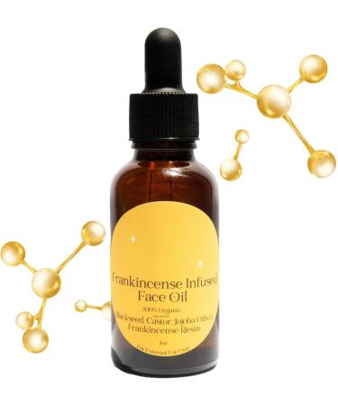  G n rique Frankincense Resin Infused Castor Oil 8/3/3 Centimeters Organic Face Oil Lightweight Face Moisturizer 1oz Natural for Hydrating and Massaging Skin - Buy Online on GoSupps.com