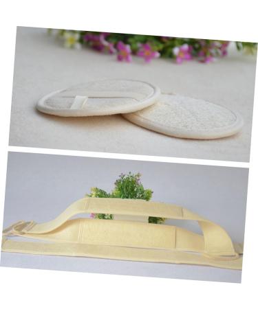 Buy Housoutil Natural Loofah Bath Sponge & Exfoliating Glove - Thicken Scrubber for Spa-like Cleanse | International Shipping Available - Buy Online on GoSupps.com