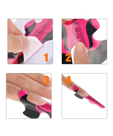 Crazy Sale on UV Gel Nail Shapes | Fashionable Nail Forms for Art & Learning - Perfect for Nail Specialists - Buy Online on GoSupps.com