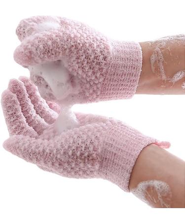 Bath Sponge 1 Pair of Exfoliating Gloves Shower Gel Scrub Gloves Body Scrub Sponge Sponges Bath (Color : Blau) - Buy Online on GoSupps.com