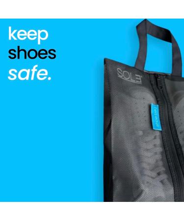 SOL3 Shoe Bags - Premium Travel Storage Organizer for Sneakers, Shoes & Sandals - Buy Online on GoSupps.com