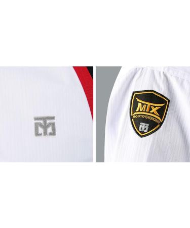MOOTO Korea Taekwondo MTX S2 Basic Uniform Poom Neck Dobok Martial Arts Jujitsu Gym School Academy Poomse Training Uniforms 140 (Height : 140149cm)(4.594.89ft) - Buy Online on GoSupps.com