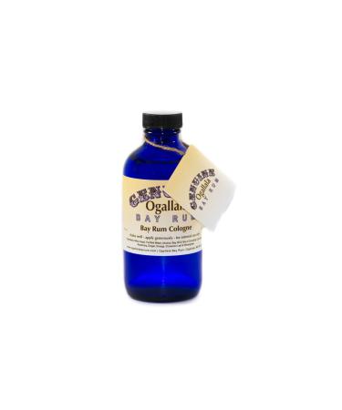 Bay Rum Cologne Regular Strength 8 oz Comes in a Cobalt Blue Bottle