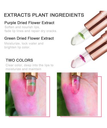 Color Changing Lipstick Set - BINGBRUSH 2Pcs Flower Lip Tint for Long Lasting Moisturized Lips - PH Mood Magic Stain Gloss Makeup for Women - Buy Online on GoSupps.com