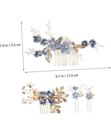 FRCOLOR 4 Sets Bridal Headwear Tiara Hair Pin Rhinestone Bobby Pins Wedding Headpiece for Bride Rhinestones Hair Combs Bridal Hair Comb Bridal Hair Clips Wedding Hair Combs Side Combs Miss - Buy Online on GoSupps.com